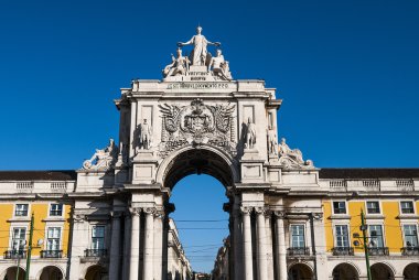 arco de augusta en Lisboa