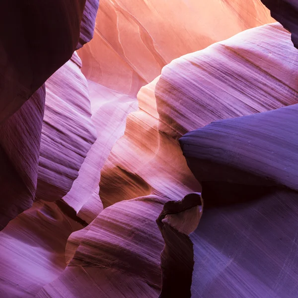Az Antilop-kanyon, oldal, — стокове фото