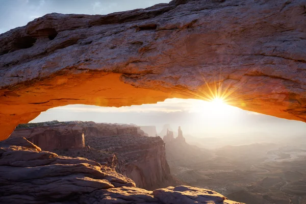 Famous Mesa Arch — Stock Photo, Image