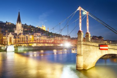 Lyon nigt ışıkları ile tarafından