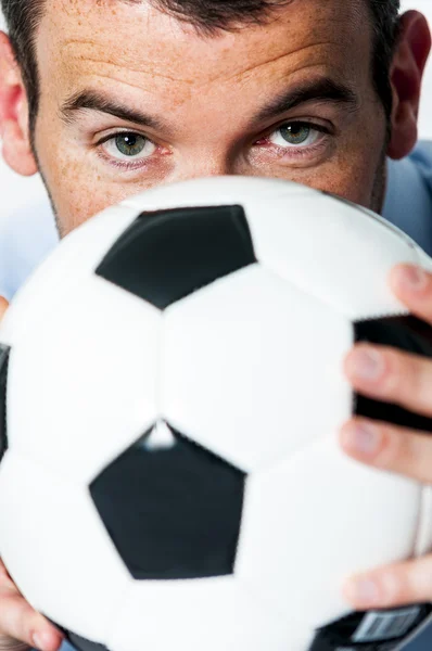 Futbol tutkusu — Stok fotoğraf