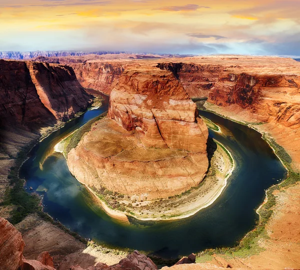 Famous Horse Shoe Bend — Stock Photo, Image