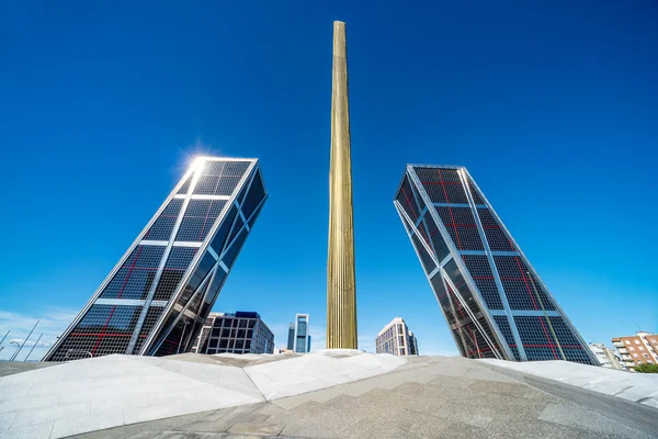 Torres Kio in Madrid — Stockfoto