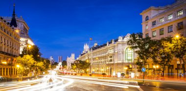 Plaza de la Cibeles Madrid clipart