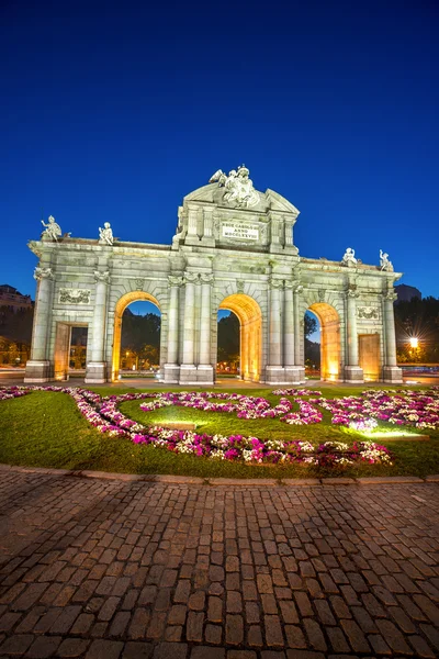 Puerta de Alcalá, madrid, Spanyolország — Stock Fotó