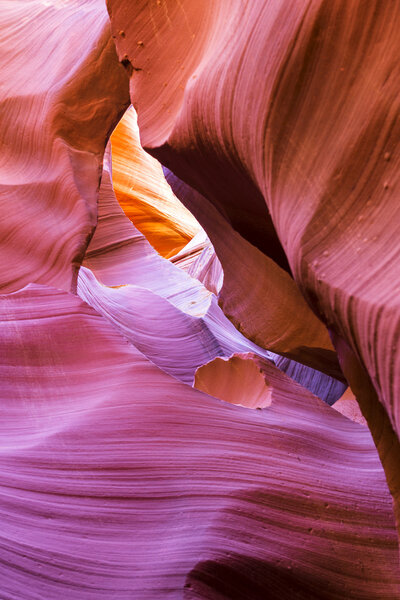 The Antelope Canyon, Page,