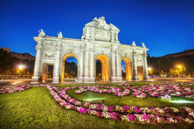 Puerta de alcala, madrid, İspanya