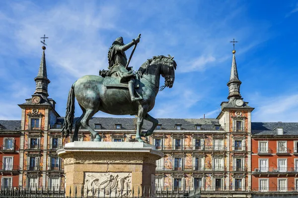 Plaza Mayor, Μαδρίτη, Ισπανία — Φωτογραφία Αρχείου