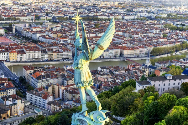 Vista di Lione — Foto Stock