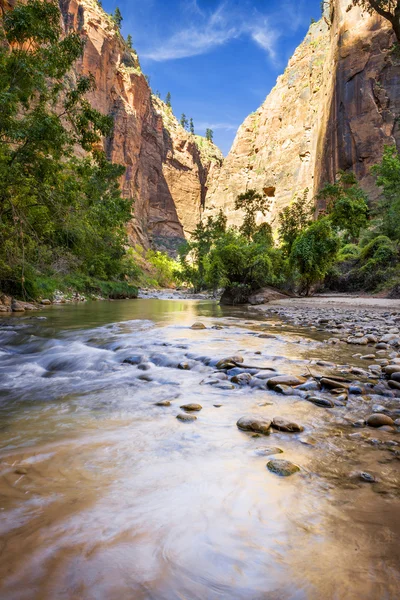 Slavný virgin river — Stock fotografie