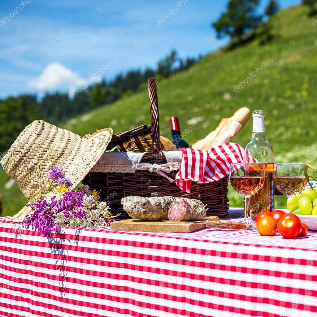 picnic on the grass