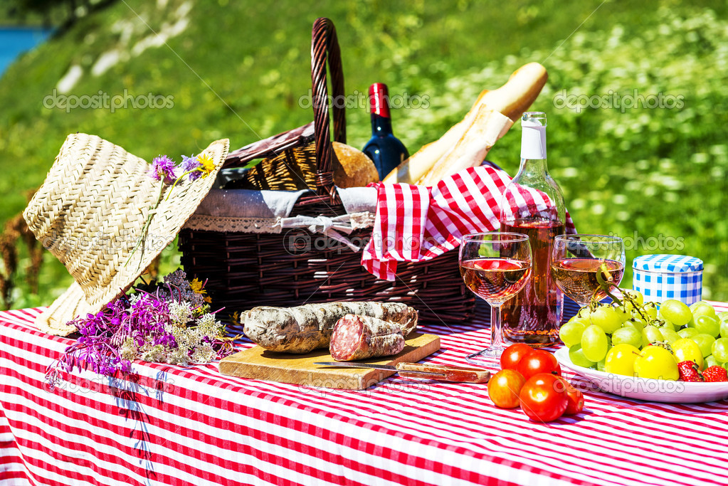 picnic on the grass
