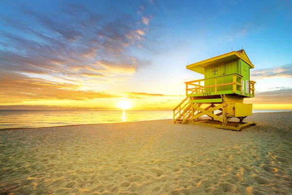 Miami South Beach nascer do sol — Fotografia de Stock