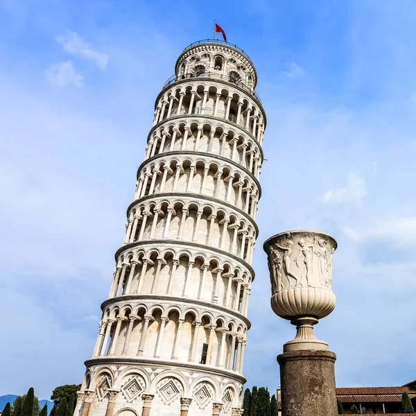Pisa leaning tower, İtalya — Stok fotoğraf