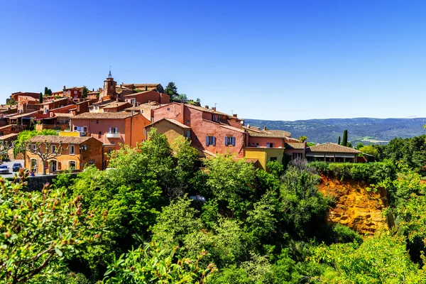 Wieś Roussillon — Zdjęcie stockowe