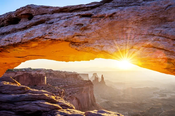 Ünlü mesa arch — Stok fotoğraf