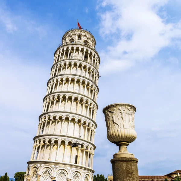 Pisa leaning tower, İtalya — Stok fotoğraf