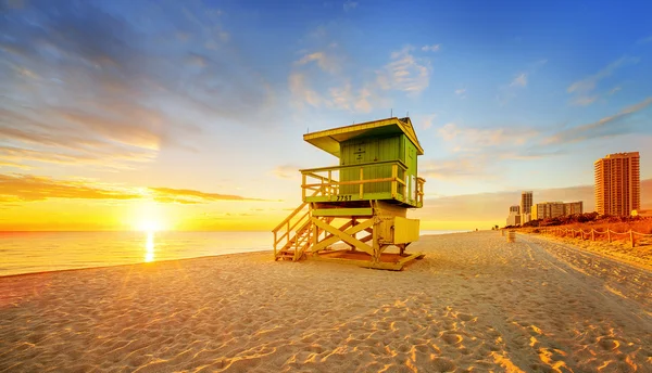 Salida del sol en Miami South Beach — Foto de Stock