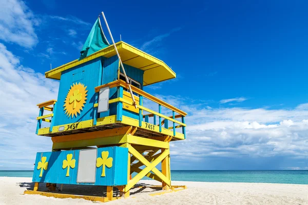 Lifeguard Tower, Miami Beach, Floride — Photo