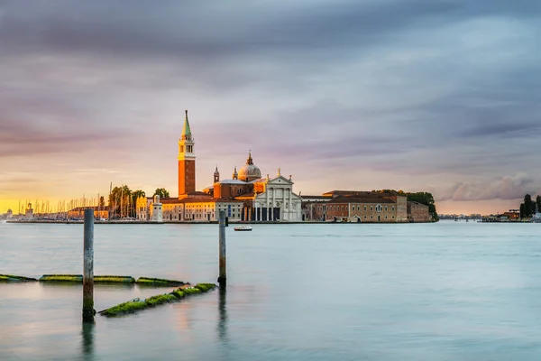 Pohled na ostrov San Giorgio, Benátky, Itálie — Stock fotografie