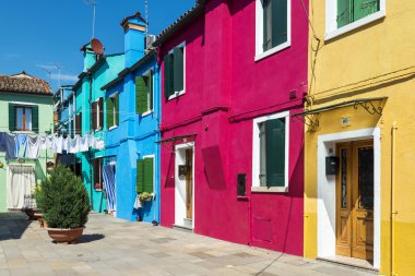 Burano köyü yakınlarında venise