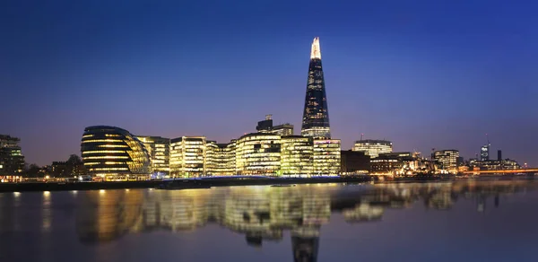 London Financial District Panoramic City View London — Stockfoto