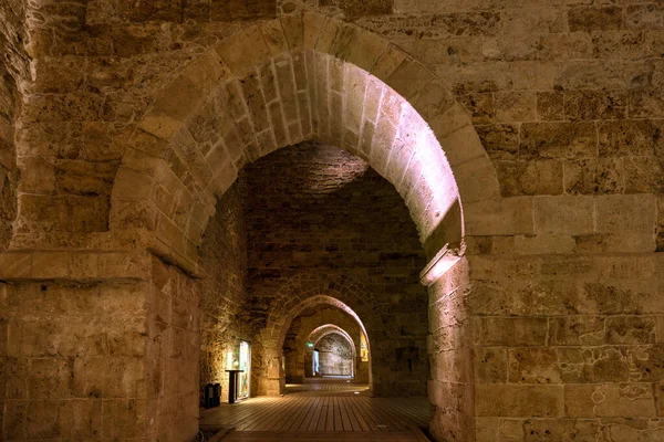 Acre City Israel Toukokuu 2017 Linnake Vankila Acre Akko Akre — kuvapankkivalokuva