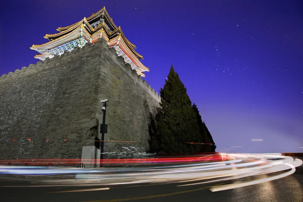 The Forbidden City at nigh — Stock Photo, Image