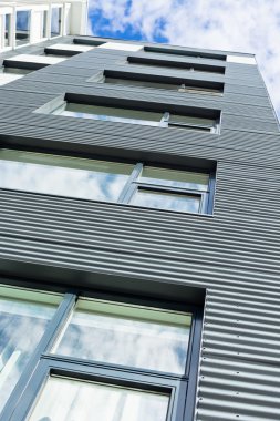 vinil siding ile modern ev