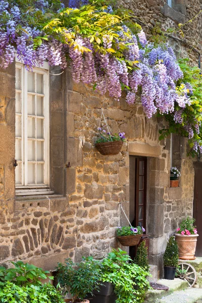 フランスの家の正面玄関 — ストック写真