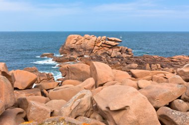 Cote de granit gül, brittany, Fransa