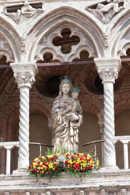 Katedral ayrıntı, ferrara, İtalya