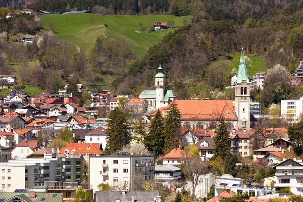 Vista di innsbruck, austria — Foto Stock