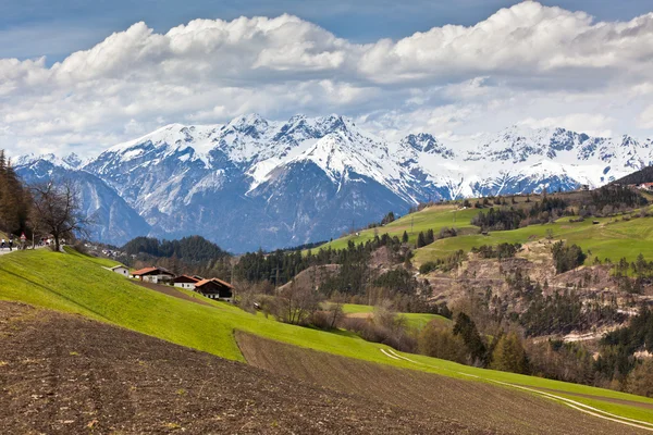 Jaro v Alpách — Stock fotografie