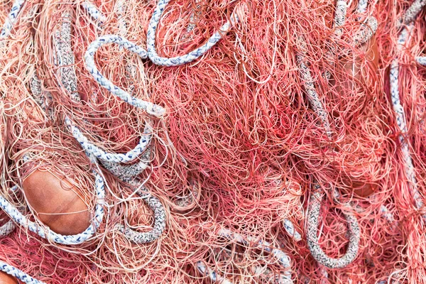 Dettaglio rete da pesca — Foto Stock