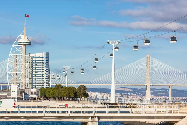 Expo Distrikt, Lissabon, portugal — Stockfoto