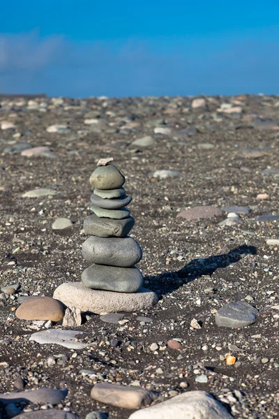 Piramida z kamieni, Islandia — Zdjęcie stockowe