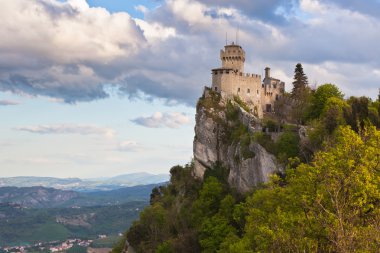 san Marino - la cesta veya fratta, seconda torre Kalesi