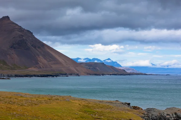 東アイスランドの海の海岸線 — ストック写真