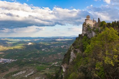 san Marino - la cesta veya fratta, seconda torre Kalesi
