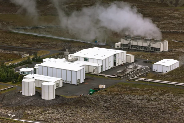 Geothermal Power Station in Iceland — Stock Photo, Image