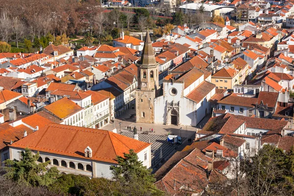 Régi város tomar, Portugália-áttekintés — Stock Fotó