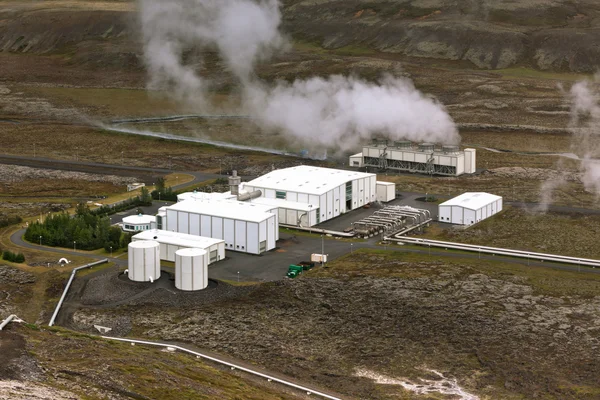 Geothermal Power Station in Iceland — Stock Photo, Image