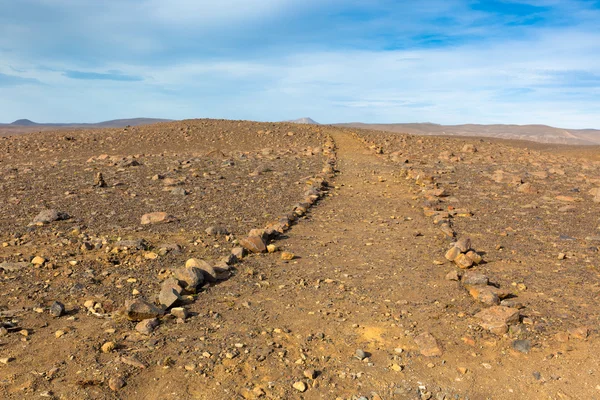 İzlanda toprak yol