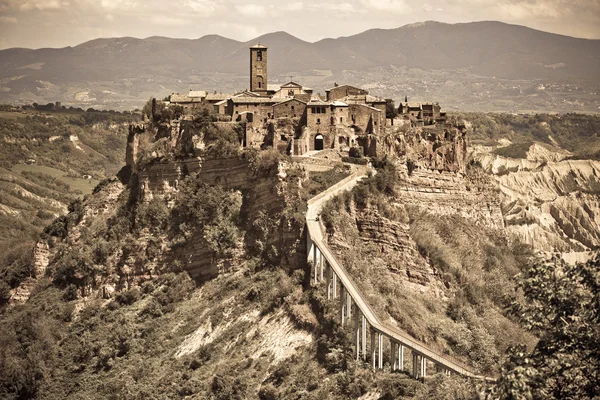 Italian Hilltown Civita di Bagnoregio — Stock Photo, Image