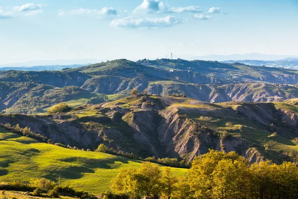 Al aire libre colinas toscanas paisaje —  Fotos de Stock