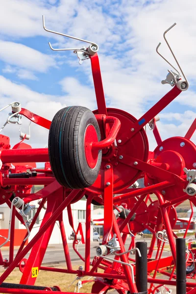 Nuovo dettaglio dell'attrezzatura agricola Hay Raker — Foto Stock