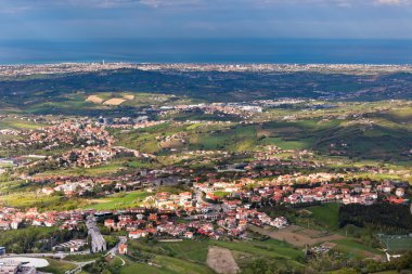 titano dağ, mahalle itibariyle san marino üzerinden görüntülemek