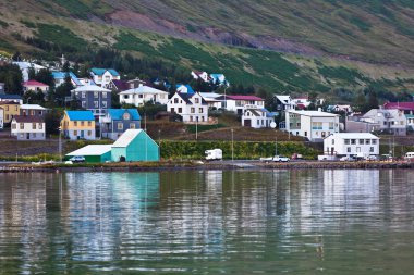siglufjordur, İzlanda'nın kuzey kesiminde kent