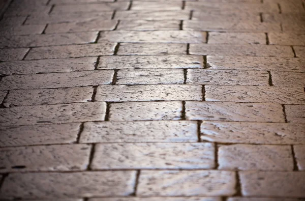 Cobblestone Pavement Close Up Background — Stock Photo, Image